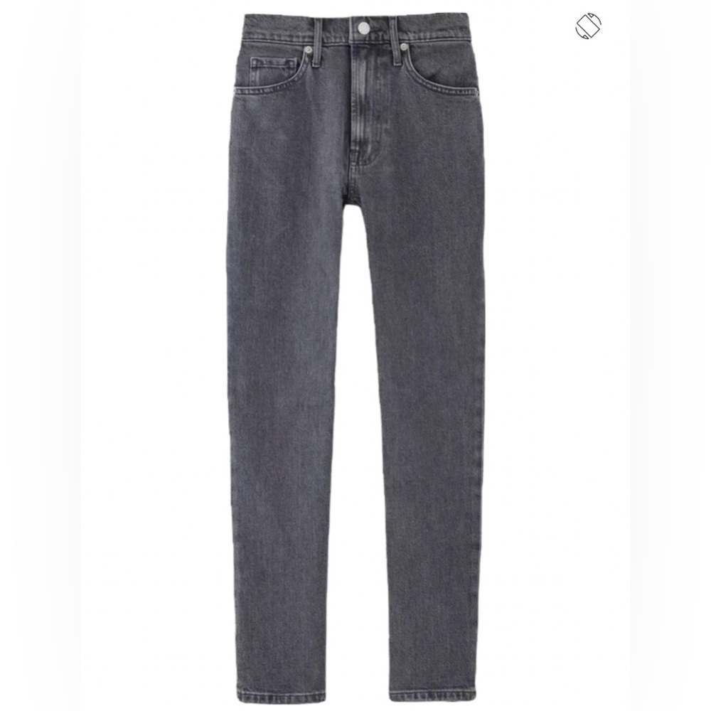 Everlane Cheeky High Jeans Black Grey Wash Size 30 Regular